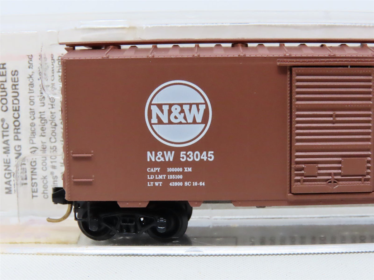 N Micro-Trains MTL #20039 N&amp;W Norfolk And Western 40&#39; Single Door Box Car #53045