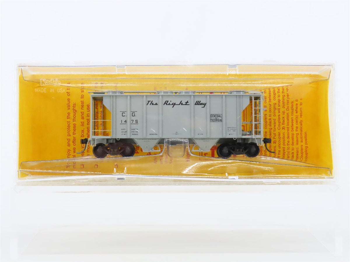 HO Scale Kadee #8313 CG &quot;The Right Way&quot; 2-Bay Covered Hopper #1475 - SEALED