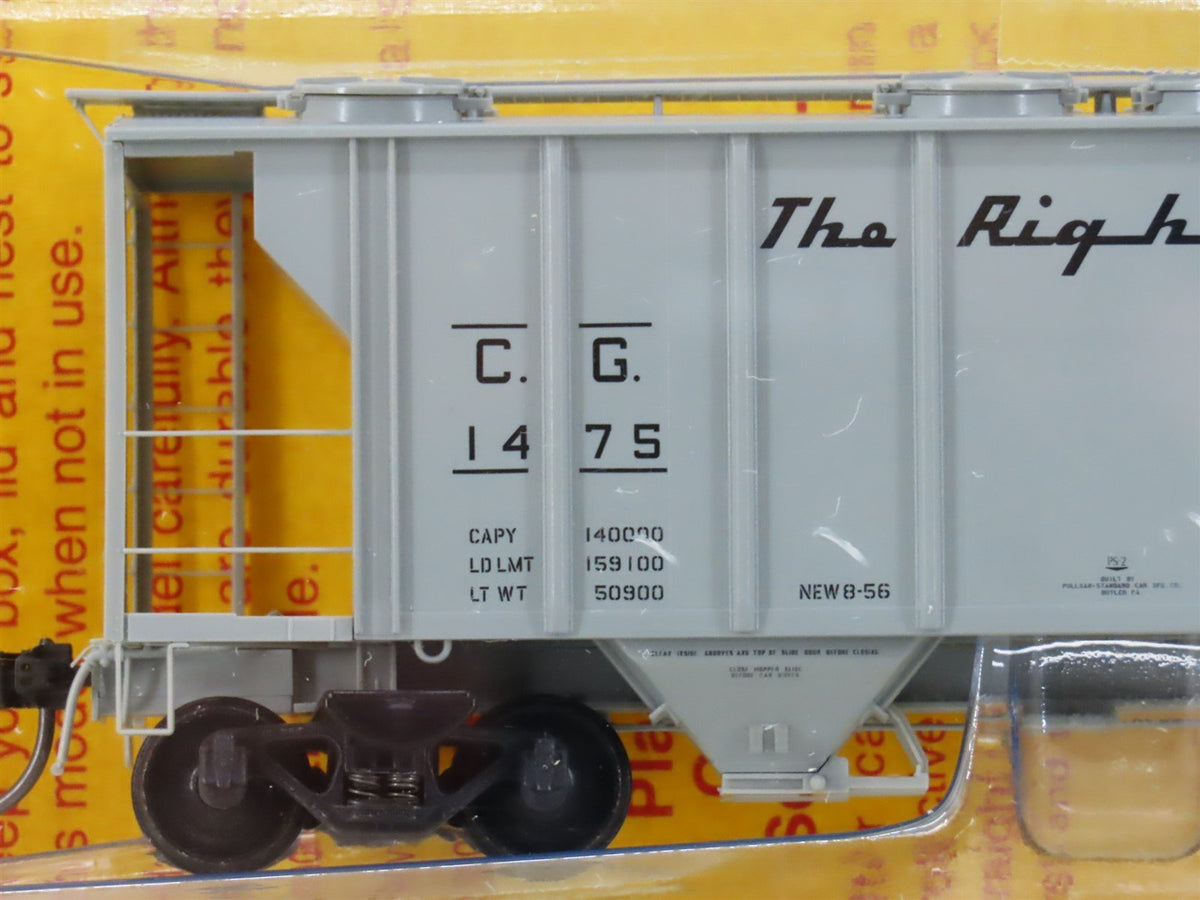 HO Scale Kadee #8313 CG &quot;The Right Way&quot; 2-Bay Covered Hopper #1475 - SEALED