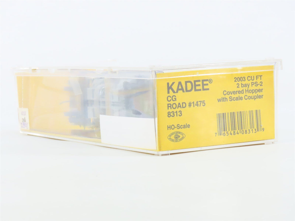 HO Scale Kadee #8313 CG &quot;The Right Way&quot; 2-Bay Covered Hopper #1475 - SEALED