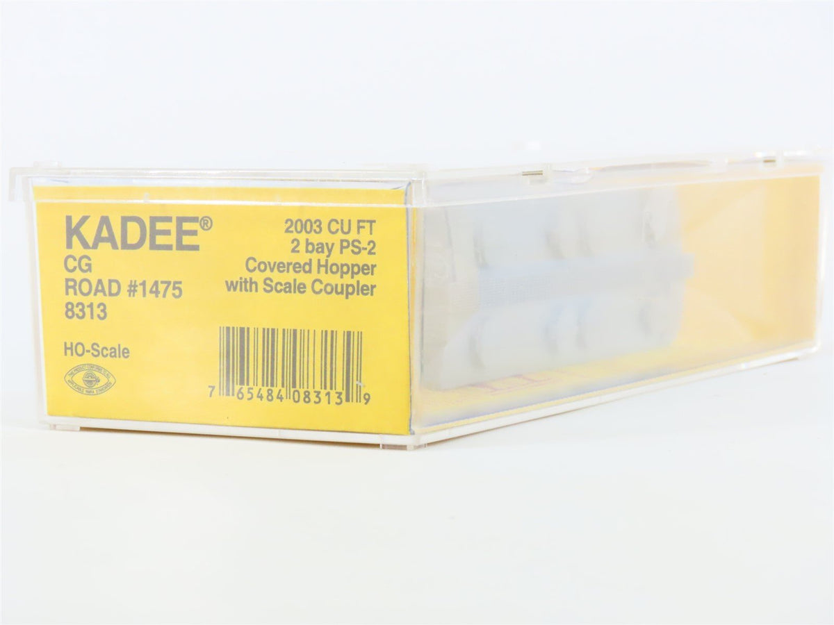 HO Scale Kadee #8313 CG &quot;The Right Way&quot; 2-Bay Covered Hopper #1475 - SEALED