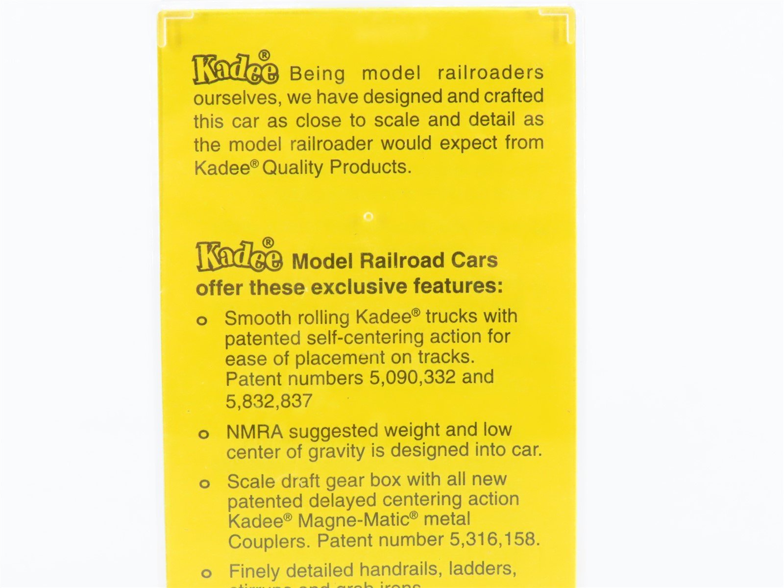 HO Scale Kadee #5221 SA Savannah & Atlanta 40' Single Door PS-1 Box Car #354