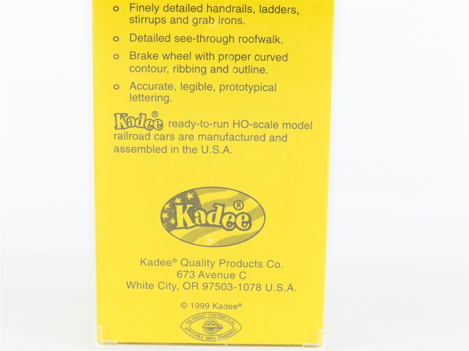 HO Scale Kadee #5221 SA Savannah & Atlanta 40' Single Door PS-1 Box Car #354