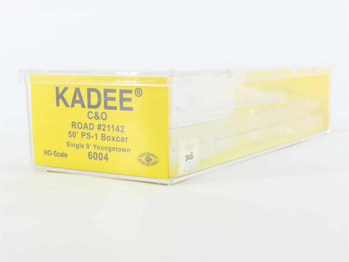 HO Scale Kadee 6004 C&amp;O &quot;For Progress&quot; 50&#39; Single Youngstown Door Box Car #21142