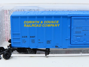 N Scale Micro-Trains MTL 25140 CCR Corinth & Counce 50' Steel Box Car #6407