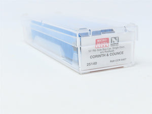 N Scale Micro-Trains MTL 25140 CCR Corinth & Counce 50' Steel Box Car #6407