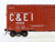 HO Kadee #4029 C&EI Chicago & Eastern Illinois 40' Single Door Box Car #65596