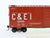 HO Kadee #4030 C&EI Chicago & Eastern Illinois 40' Single Door Box Car #65593