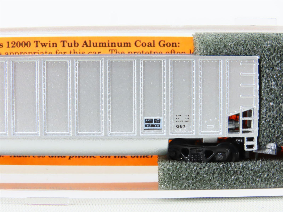 N Deluxe Innovations 12010 NS Norfolk Southern Twin Tub Coal Gondola #10528