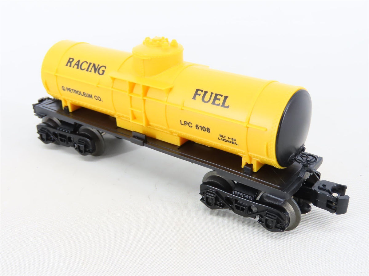 O Gauge 3-Rail Lionel 6108 LPC Micro Racers Exhibition Single Dome Tank Car