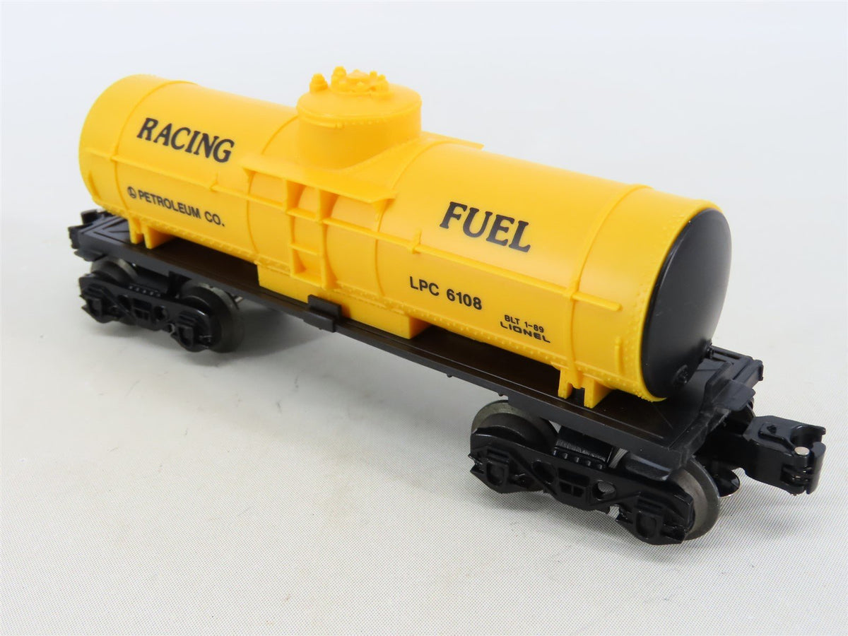 O Gauge 3-Rail Lionel 6108 LPC Micro Racers Exhibition Single Dome Tank Car