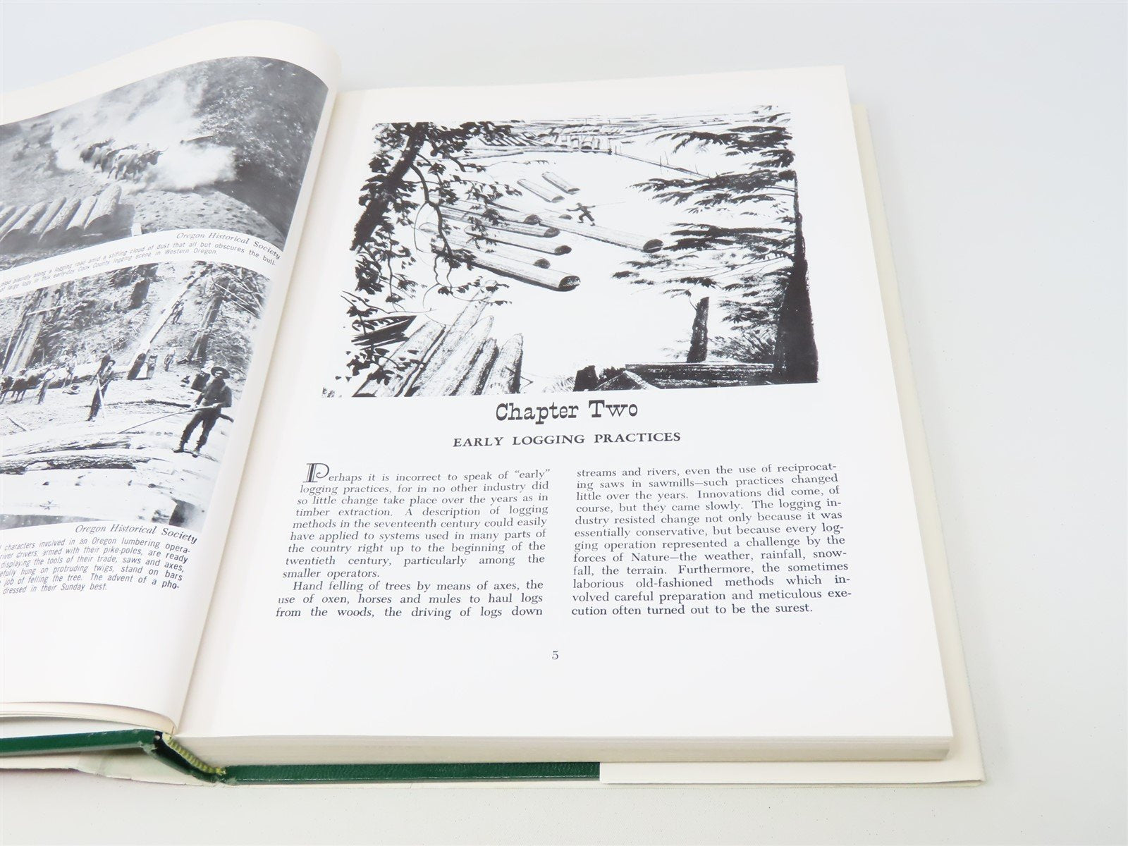 Steam & Thunder In The Timber by Michael Koch ©1979 HC Book-Signed