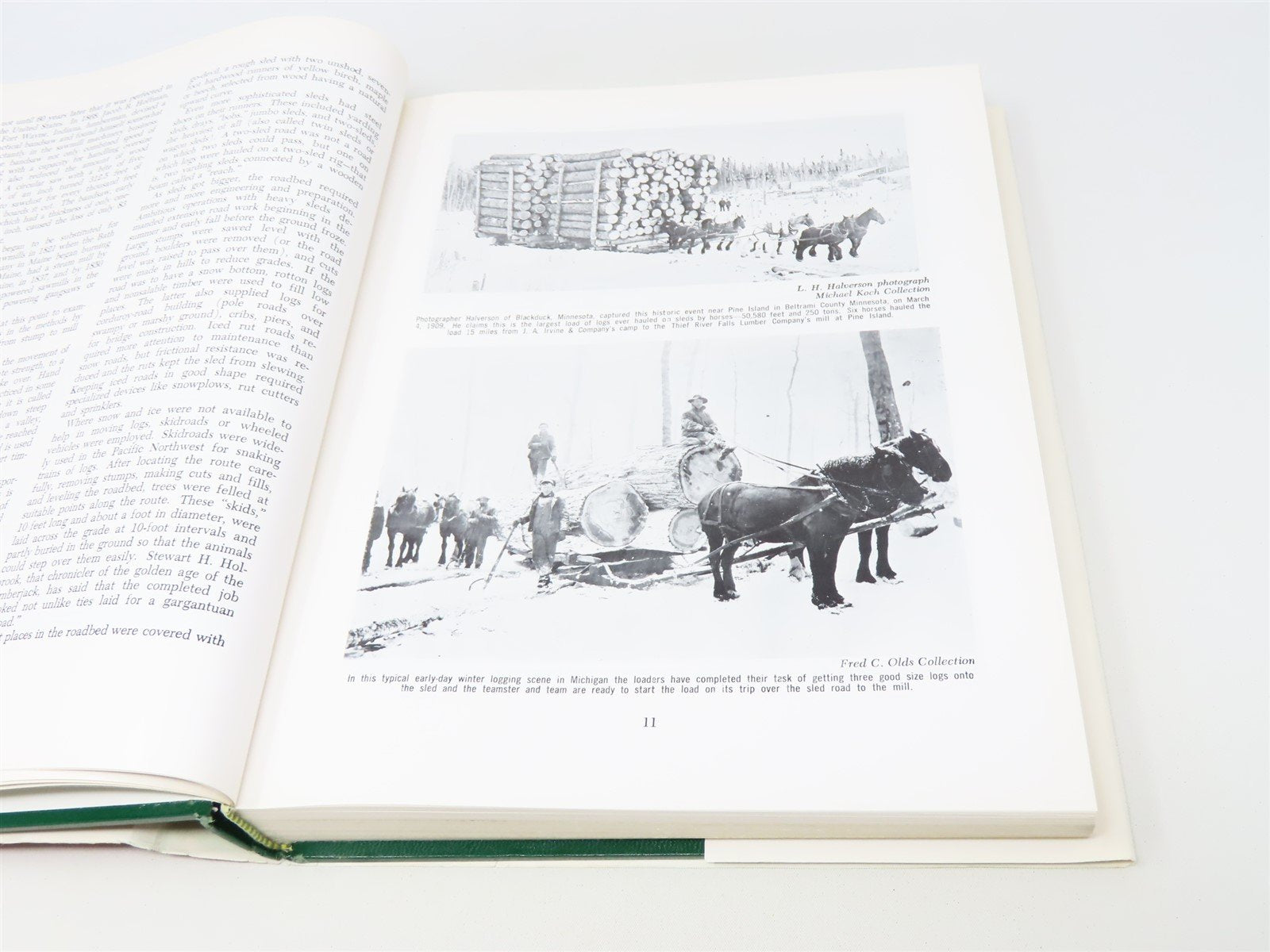 Steam & Thunder In The Timber by Michael Koch ©1979 HC Book-Signed