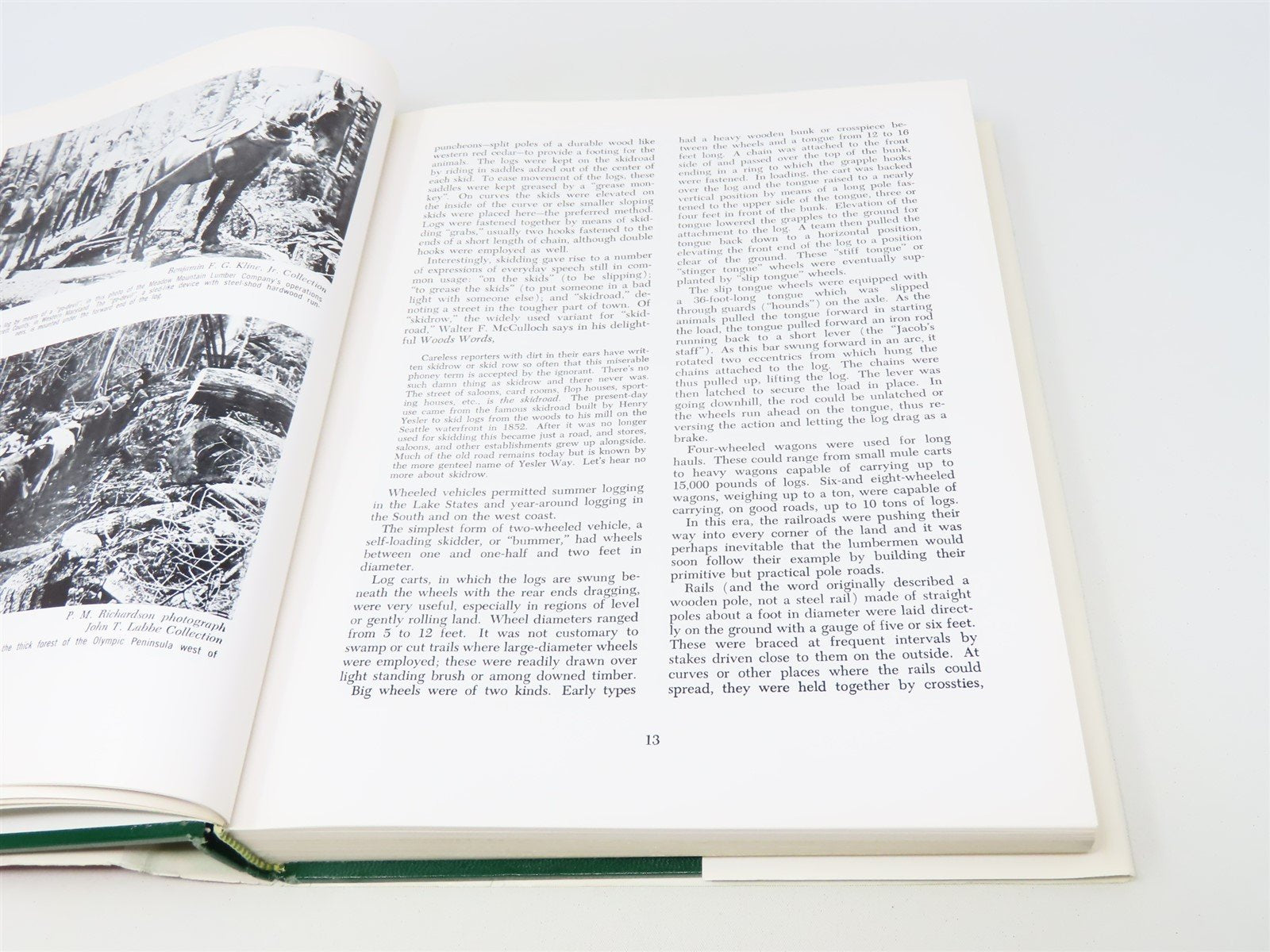 Steam & Thunder In The Timber by Michael Koch ©1979 HC Book-Signed