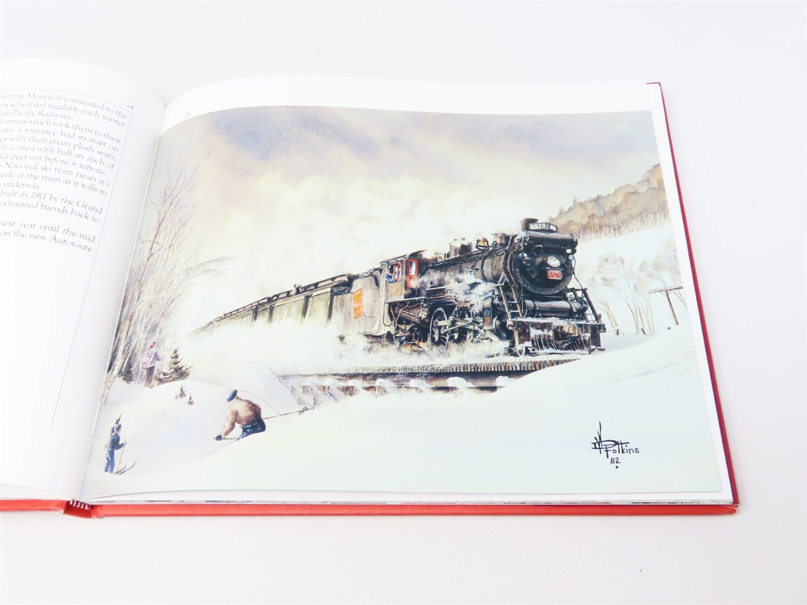 The Great Days of Canadian Steam by Wentworth Folkins & Michael Bradley ©1988 HC