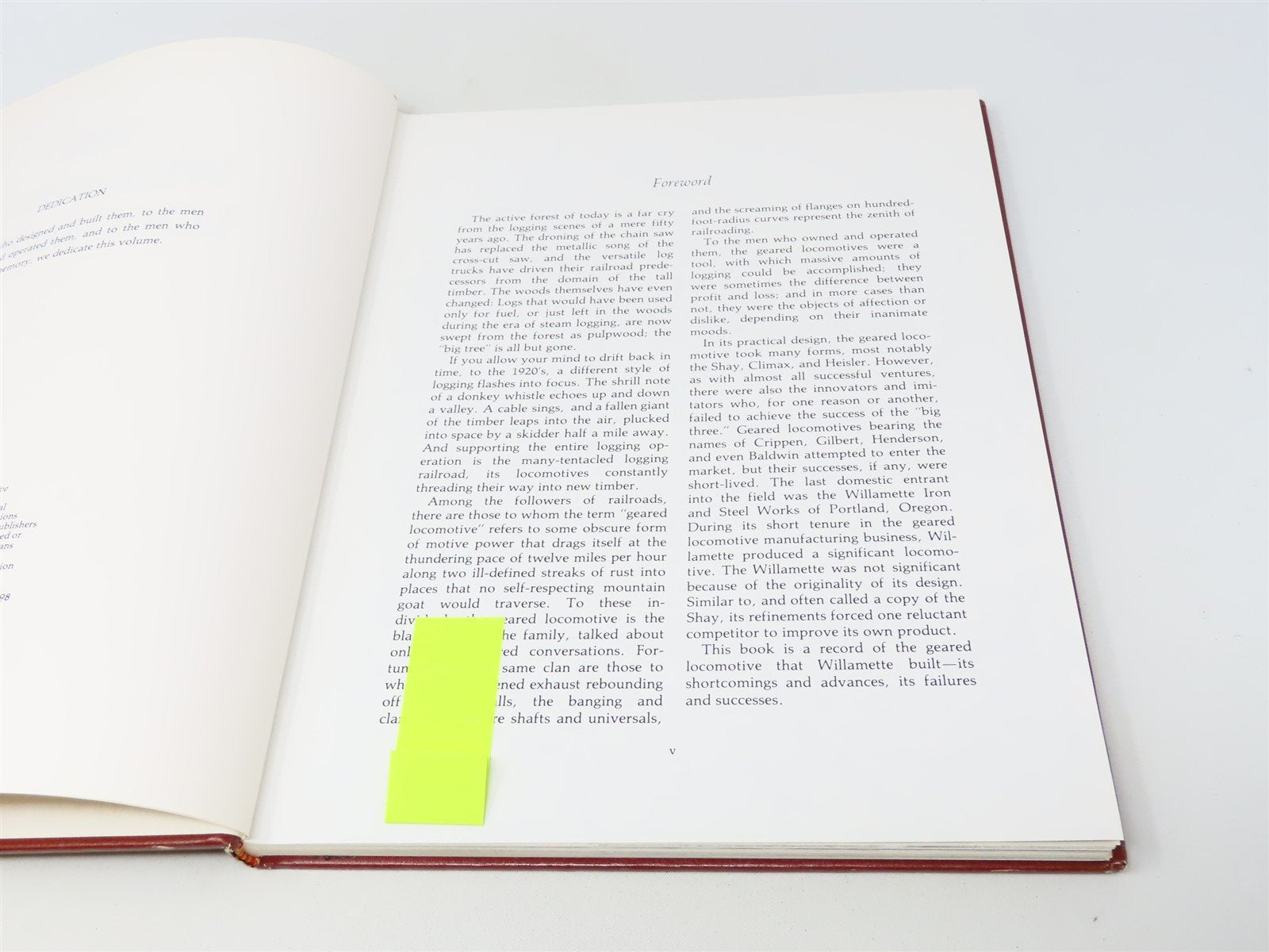 The Willamette Locomotive by Steve Hauff & Jim Gertz ©1977 HC Book