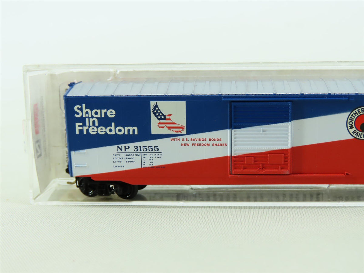 N Scale Micro-Trains MTL 77010 NP Share In Freedom 51&#39; Mechanical Reefer #31555