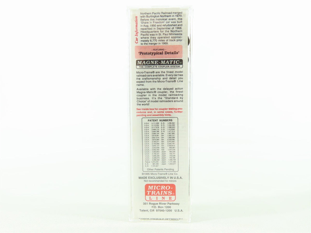 N Scale Micro-Trains MTL 77010 NP Share In Freedom 51&#39; Mechanical Reefer #31555