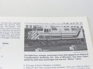 Diesel Locomotive Rosters by Charles W McDonald ©1986 SC Book