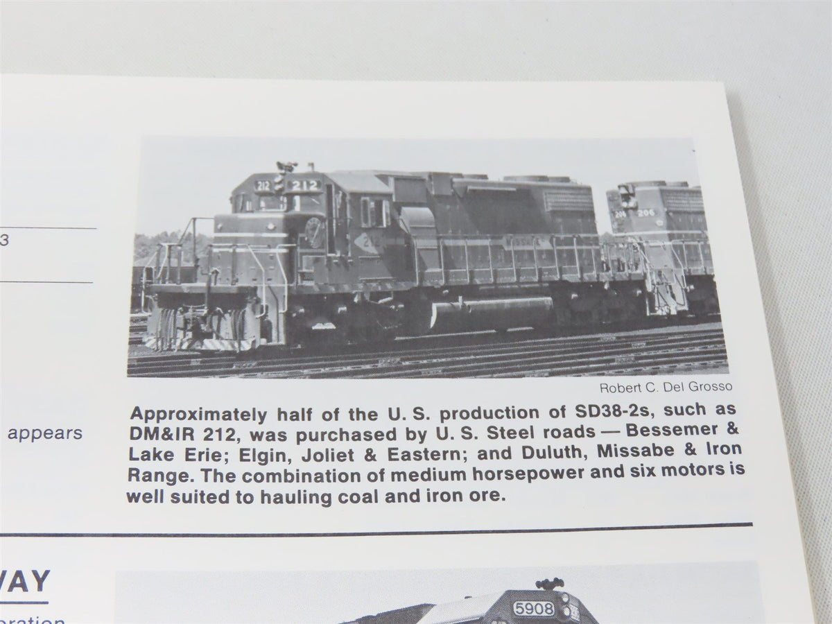 Diesel Locomotive Rosters by Charles W McDonald ©1986 SC Book