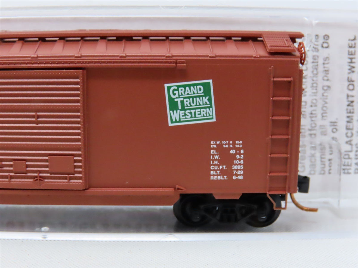 N Scale Micro-Trains MTL #02300170 GTW Grand Trunk Western 40&#39; Box Car #585883