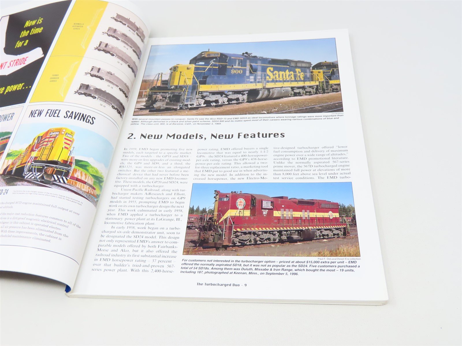 The GP20 and SD24: EMD'S Turbocharged Duo by Diesel Era ©1998 SC Book