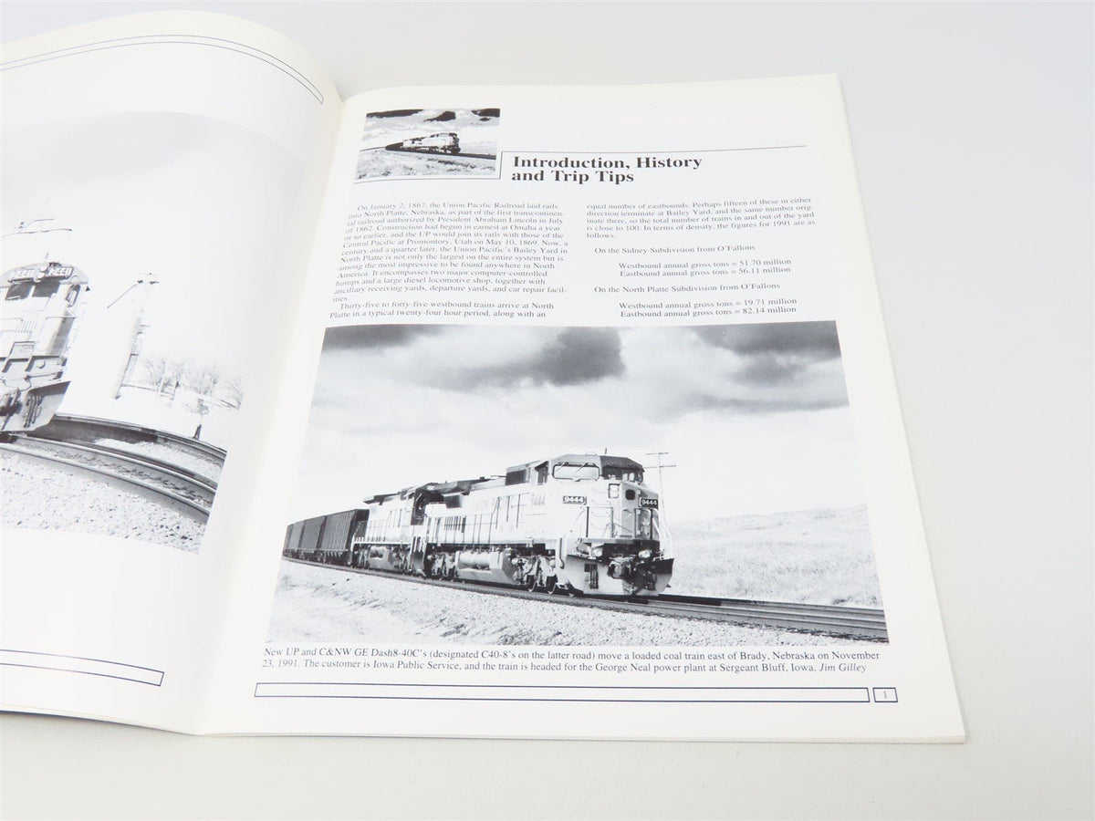 The Union Pacific In North Platte by Donald K Park ©1992 SC Book