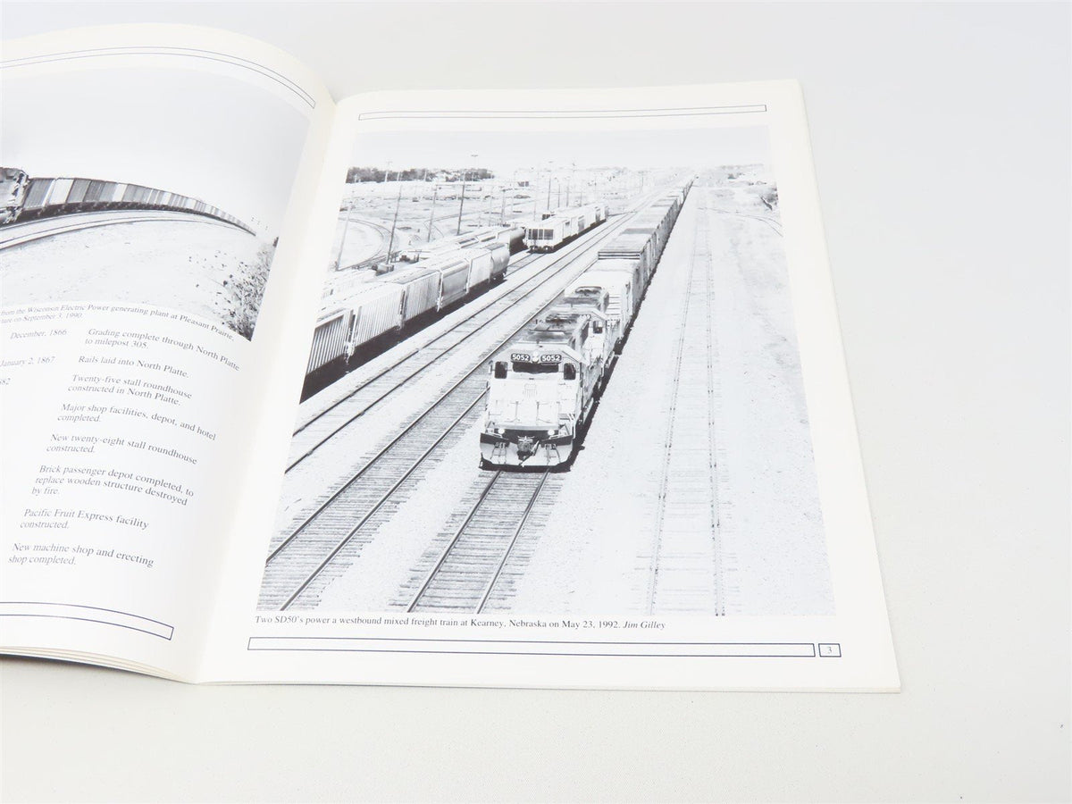 The Union Pacific In North Platte by Donald K Park ©1992 SC Book