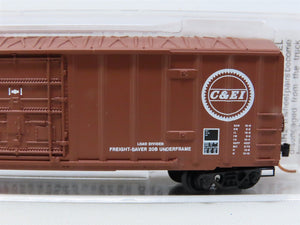 N Micro-Trains MTL #27030 CEI Chicago & Eastern Illinois 50' Box Car #252825