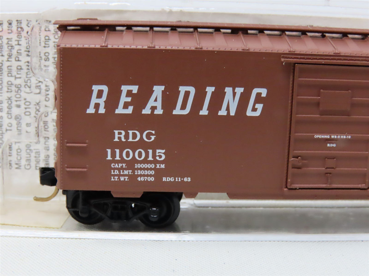 N Scale Micro-Trains MTL #20810 RDG Reading 40&#39; Single Door Box Car #110015