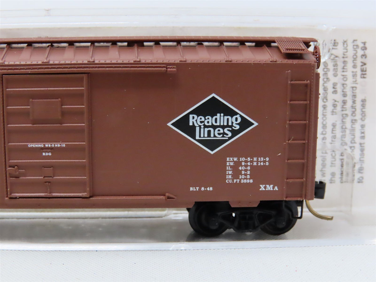 N Scale Micro-Trains MTL #20810 RDG Reading 40&#39; Single Door Box Car #110015