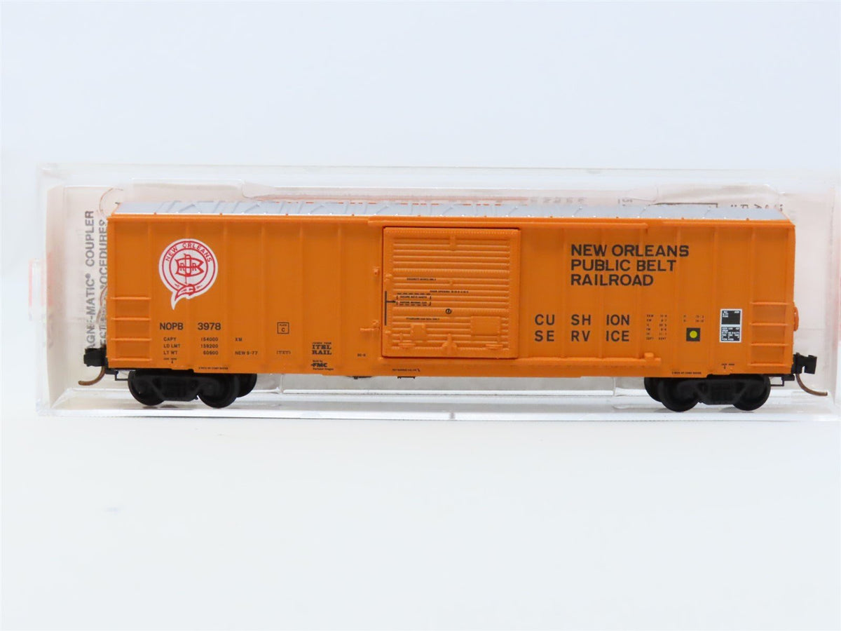 N Scale Micro-Trains MTL #25110 NOPB New Orleans Public Belt 50&#39; Box Car #3978