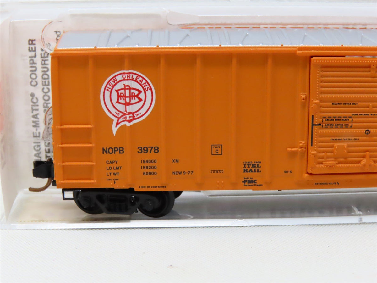 N Scale Micro-Trains MTL #25110 NOPB New Orleans Public Belt 50&#39; Box Car #3978