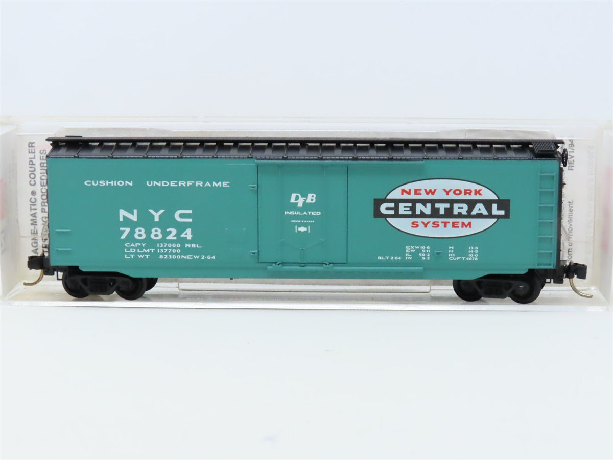 N Scale Micro-Trains MTL 32250 NYC New York Central 50&#39; Box Car #78824