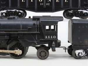 O27 Gauge 3-Rail Lionel Postwar Outfit 1115 Scout 2-4-2 Steam Freight Train Set