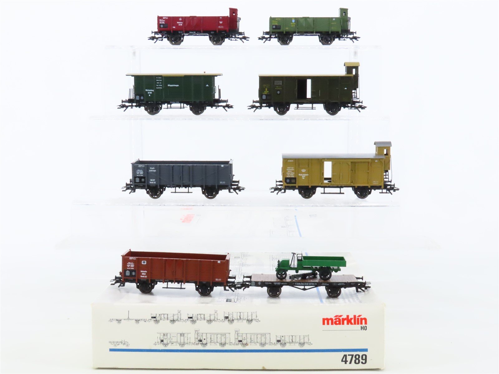 HO Marklin 4789 German State Railroads Car Association 1910s
