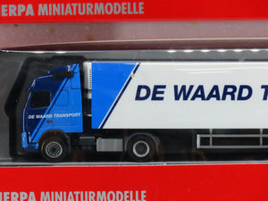 HO Marklin/Herpa 47414 BENELUX Rolling Country Road Flat Car Set w/Semi-Trucks