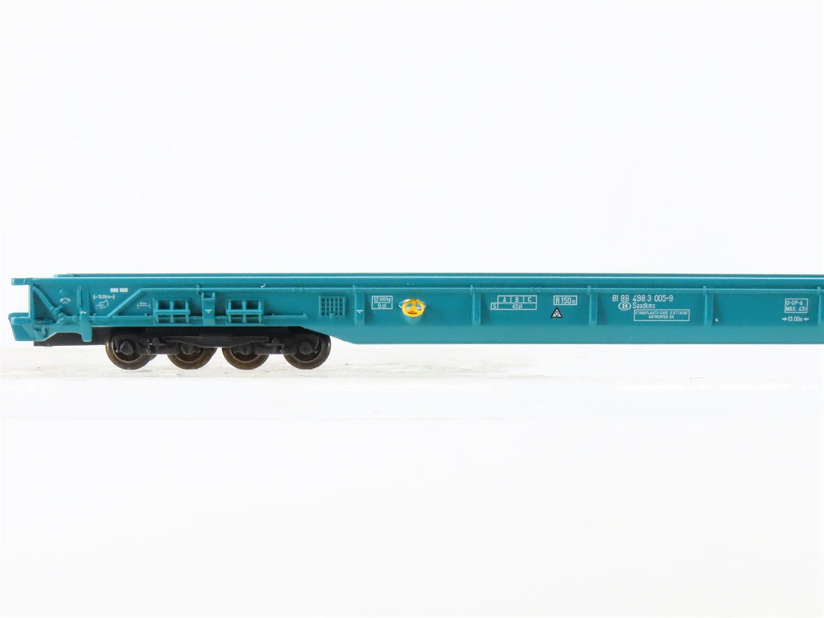 HO Marklin/Herpa 47414 BENELUX Rolling Country Road Flat Car Set w/Semi-Trucks