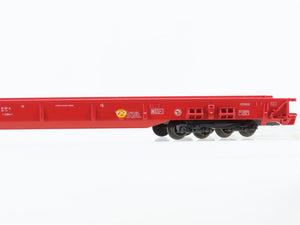 HO Marklin/Herpa 47414 BENELUX Rolling Country Road Flat Car Set w/Semi-Trucks