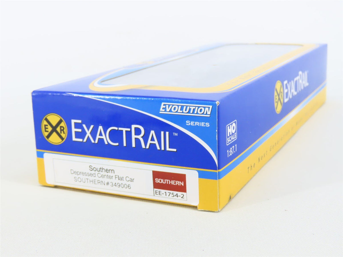 HO Scale ExactRail Evolution Series #EE-1754-2 SOU Southern Flat Car #349006