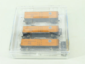 N Scale Micro-Trains MTL 59012 FGE Fruit Growers Express 40' Ice Reefer 3-Pack