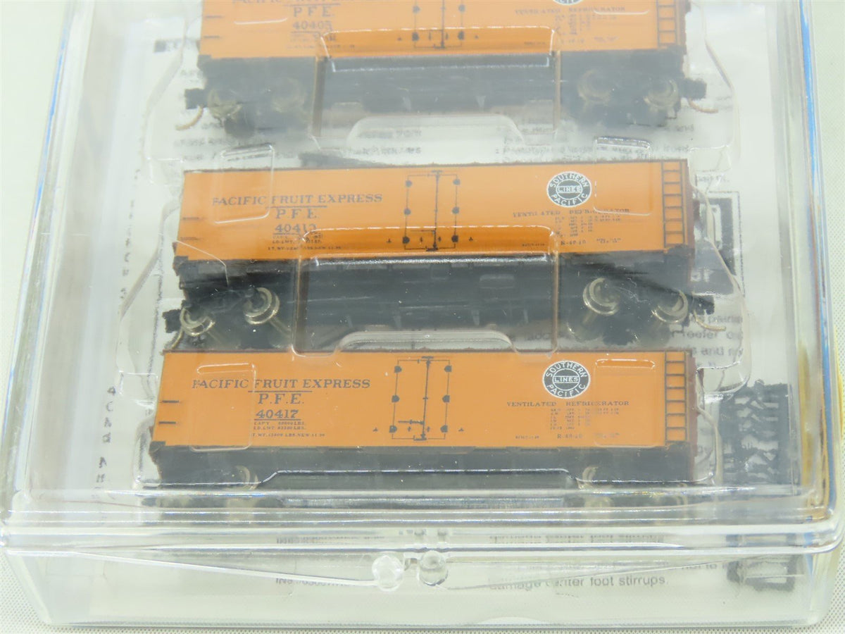 N Scale Micro-Trains MTL 59012 FGE Fruit Growers Express 40&#39; Ice Reefer 3-Pack