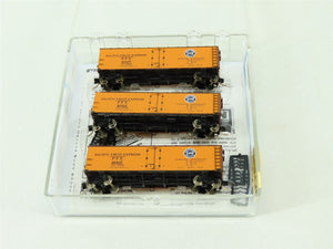 N Scale Micro-Trains MTL 59012 FGE Fruit Growers Express 40' Ice Reefer 3-Pack