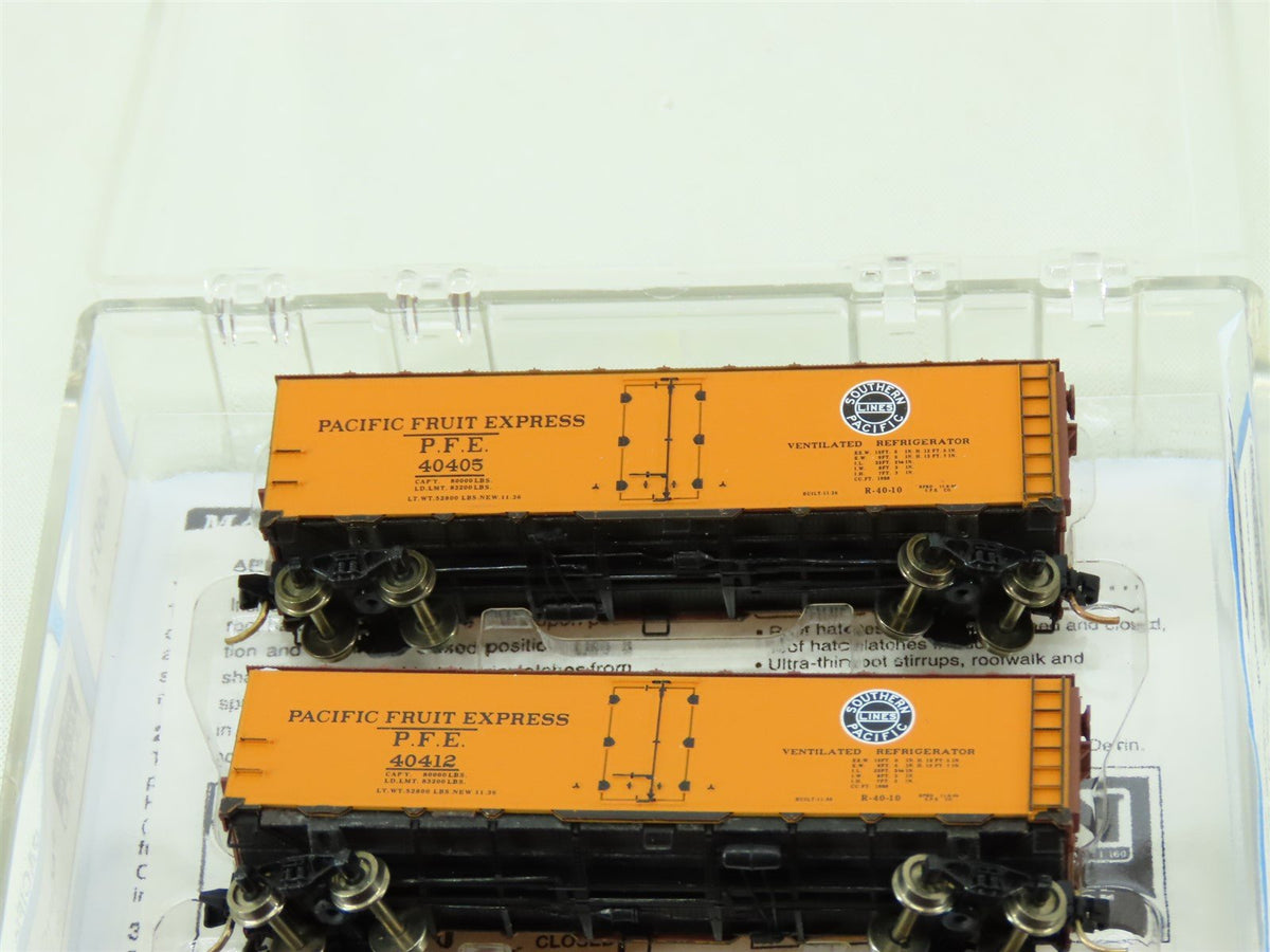 N Scale Micro-Trains MTL 59012 FGE Fruit Growers Express 40&#39; Ice Reefer 3-Pack