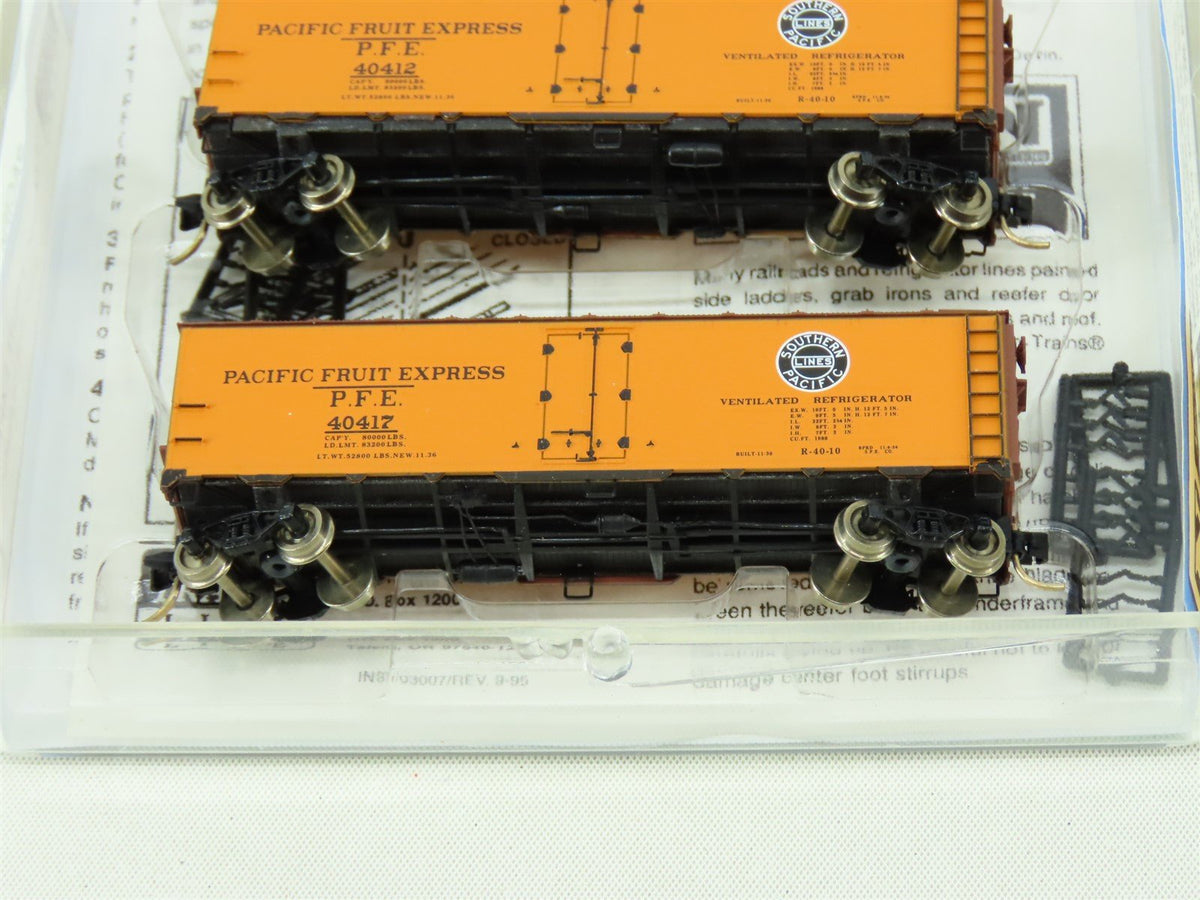 N Scale Micro-Trains MTL 59012 FGE Fruit Growers Express 40&#39; Ice Reefer 3-Pack