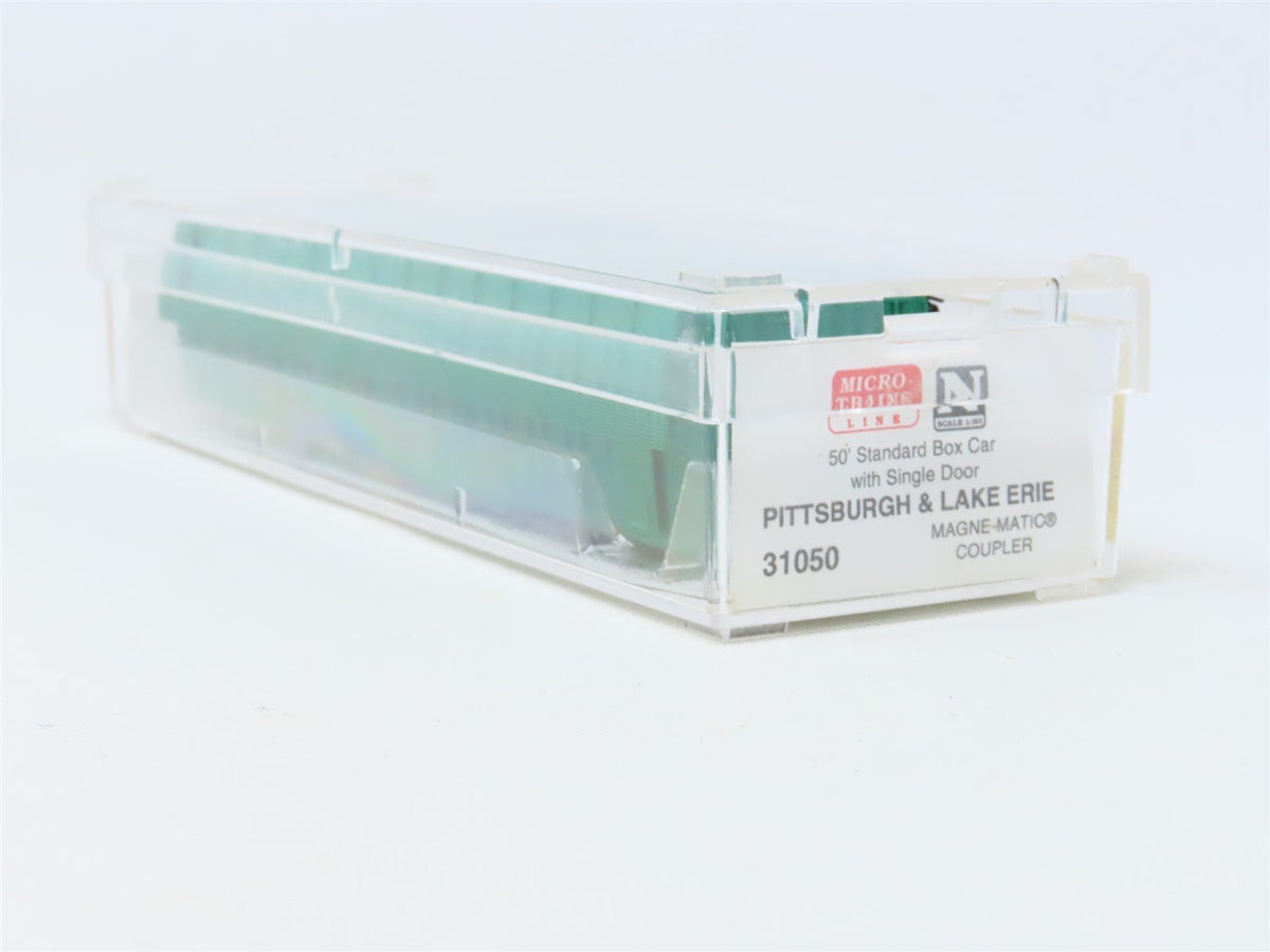 N Scale Micro-Trains MTL #31050 P&amp;LE Pittsburgh &amp; Lake Erie 50&#39; Box Car #23023