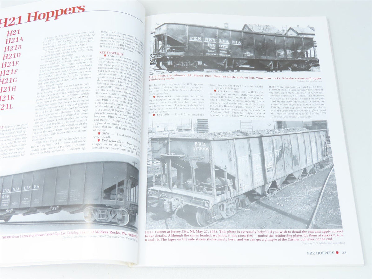 Pennsylvania Railroad Steel Open Hopper Cars by John Teichmoeller ©2000 SC Book