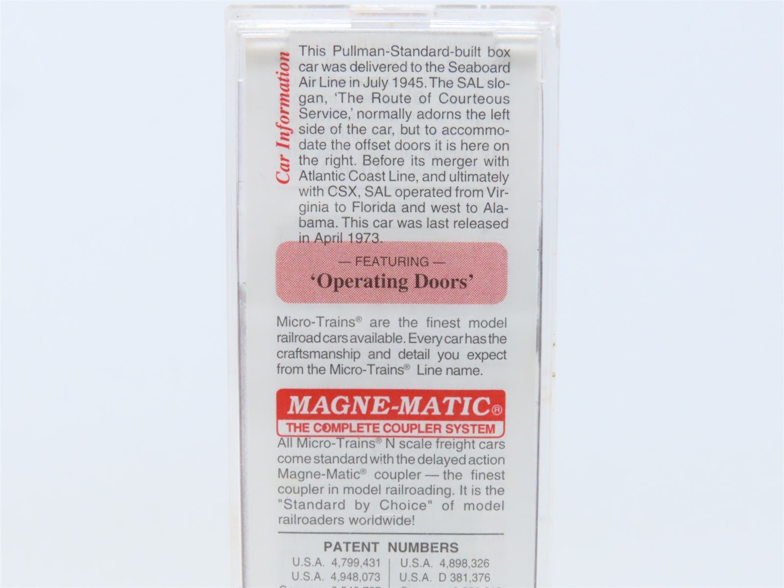 N Micro-Trains MTL 23050 SEA 