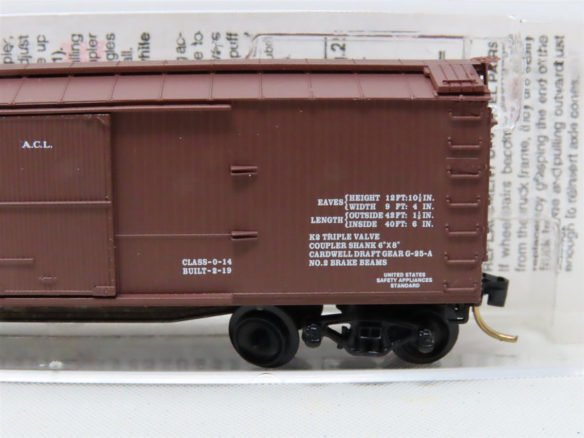 N Scale Micro-Trains MTL #39080 ACI Atlantic Coast Line 40&#39; Box Car #46683