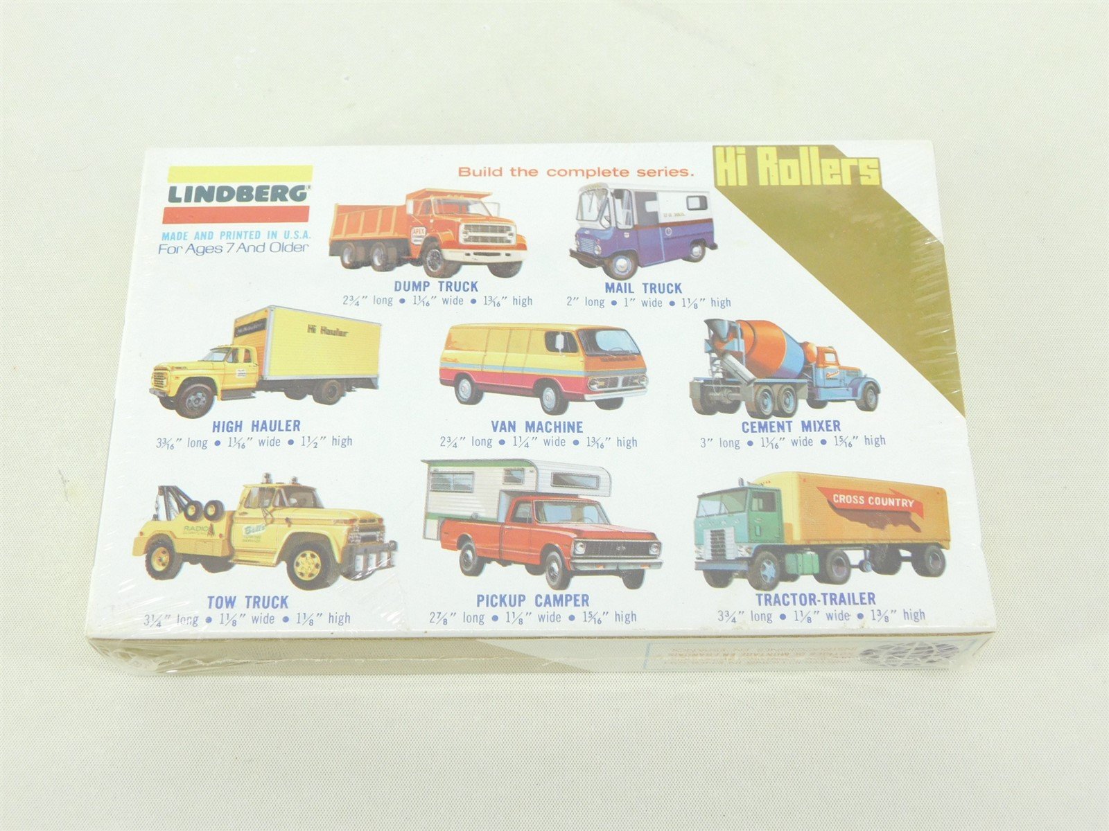 Lindberg Hi Rollers Model Kit 1023 Snap Fit High Hauler Moving Truck - SEALED